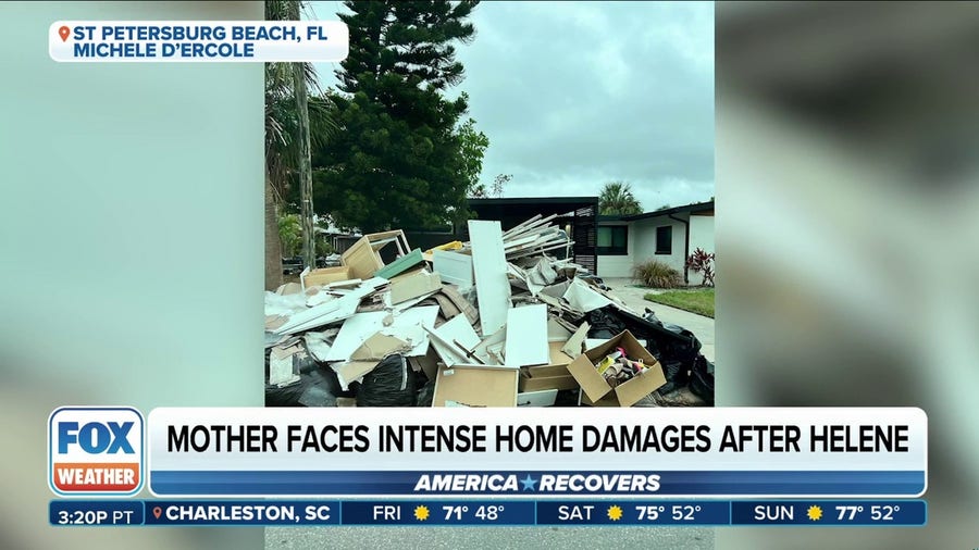 Florida family suffers back-to-back disasters from Helene, Milton