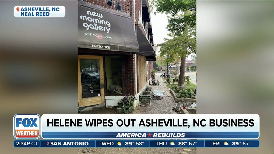 Asheville businesses recovering after Helene devastated North Carolina