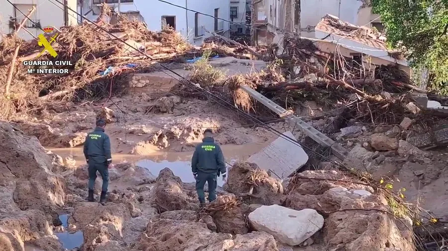 The search for missing people due to Spain flooding continues