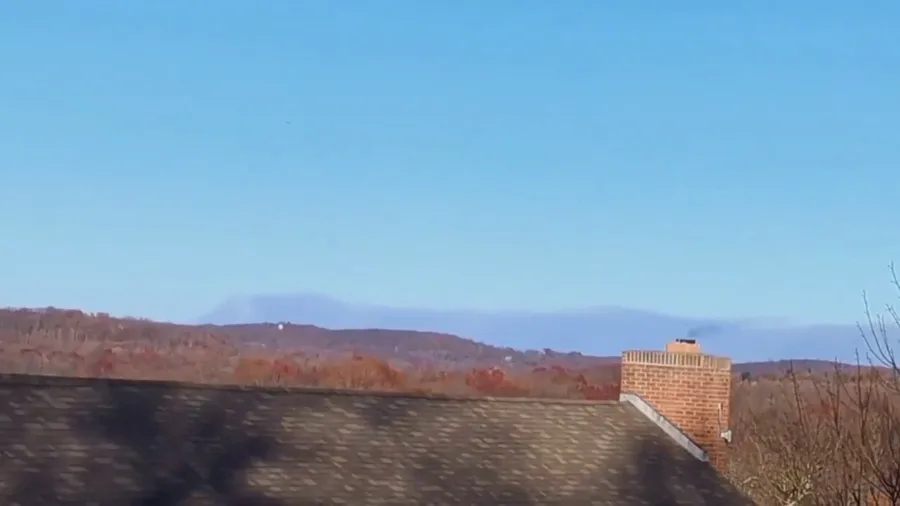 Watch: Timelapse video shows smoke from New Jersey's Jennings Creek Fire billowing into the sky