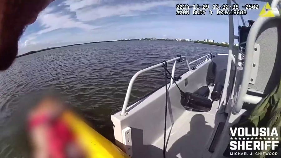 Kayaker saved after passing out and falling in open water in Florida