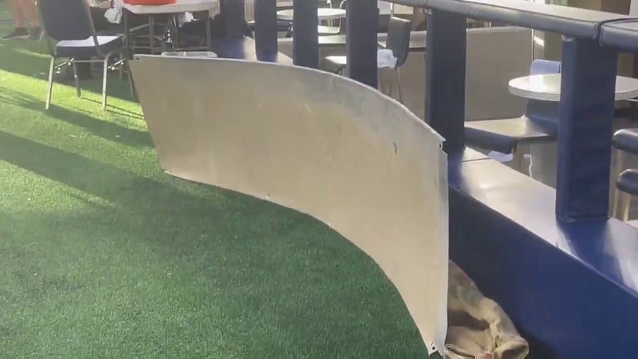 Piece of metal falls from AT&T Stadium roof ahead of Dallas Cowboys game