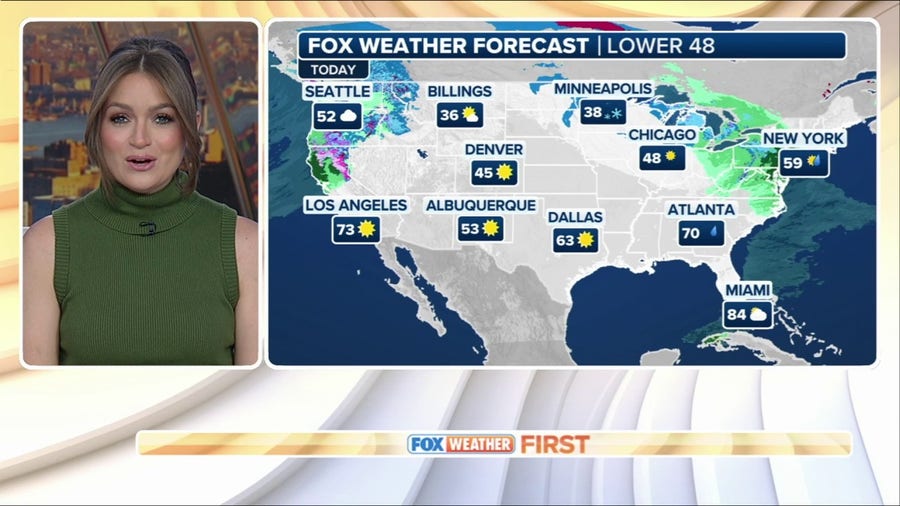 Weather in America: November 20, 2024