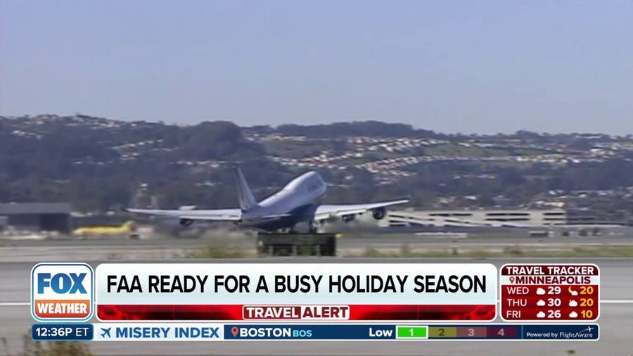 Federal Aviation Administration ready for busy holiday travel