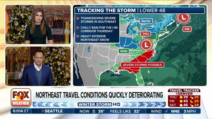 High impact winter storm bringing heavy snow, rain to Northeast