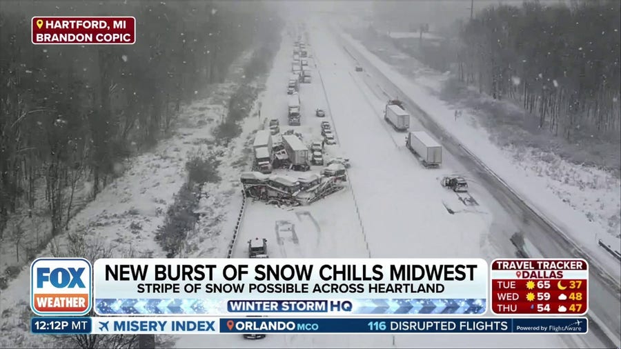 Interstate 94 Shut Down In Michigan After Reported Pileup During Lake interstate-94-shut-down-in-michigan-after-reported-pileup-during-lake