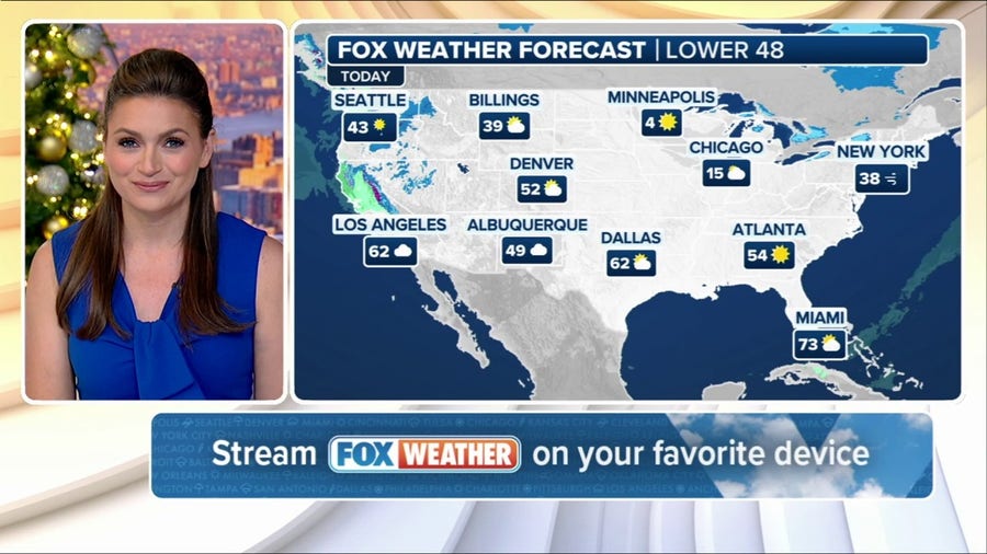 Weather in America: December 12, 2024