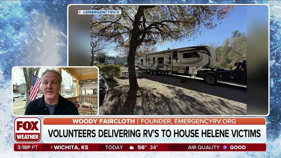 Hundreds seek help from non-profit disaster RV organization