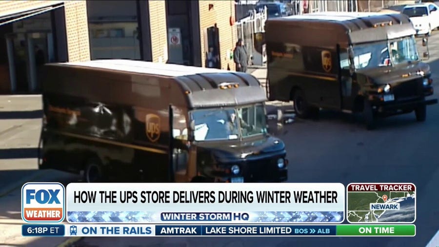 How The UPS Store delivers during winter weather