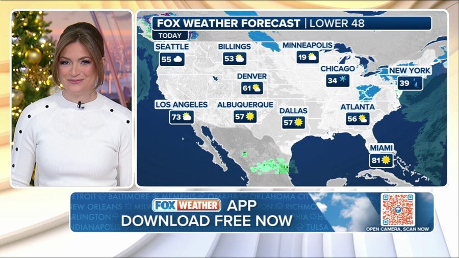 Weather in America: December 20, 2024