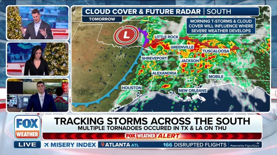 South faces multiday severe weather threat over the weekend