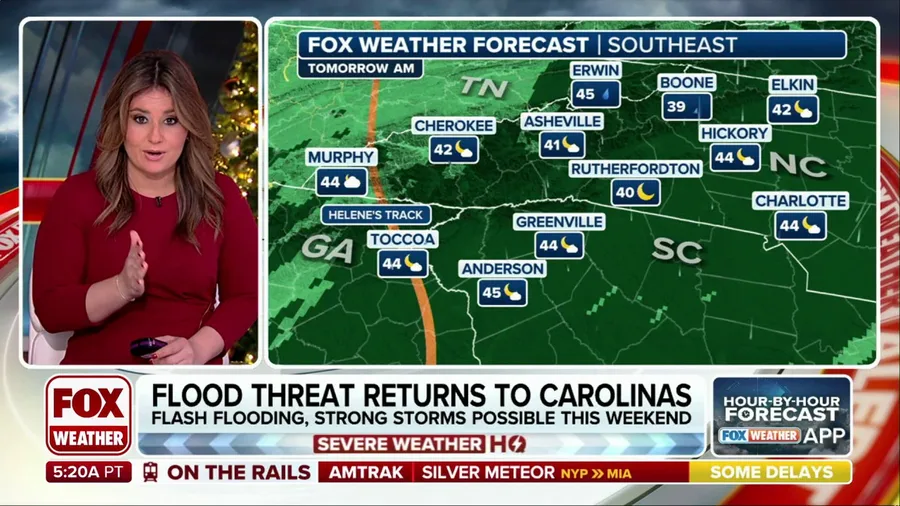 Flood threat returns to Helene-ravaged areas of North Carolina