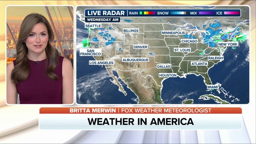 Weather in America: January 1, 2025