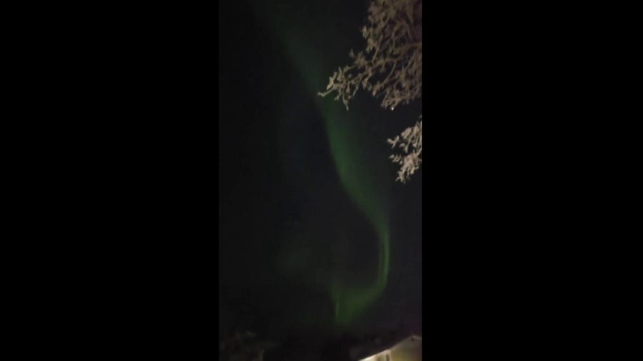 Alaska rings in the new year with fireworks under the Northern Lights