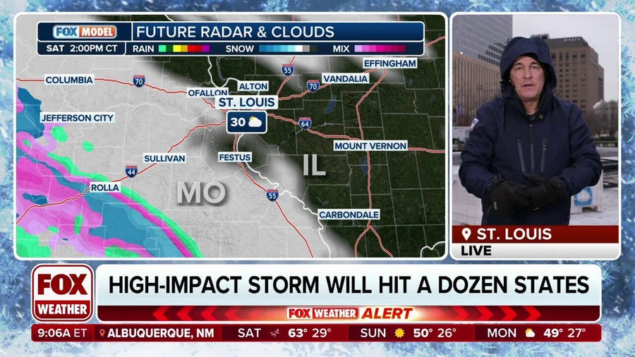 Mike Seidel breaks down the potential impacts of the winter storm in St. Louis