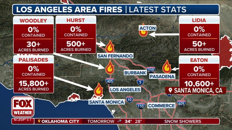 Mayor of Santa Monica Lana Negrete joins Fox Weather to discuss the fire emergency in California