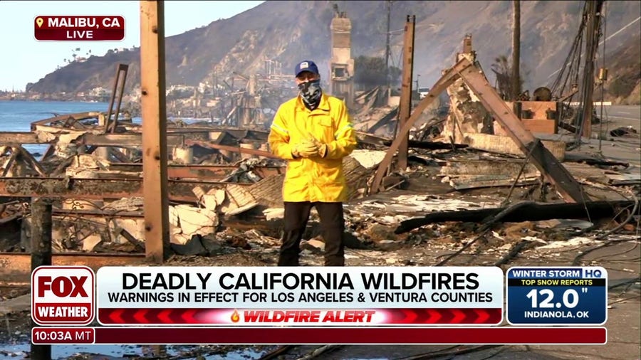 Malibu devastated by urban firestorm wreaking havoc on Southern California