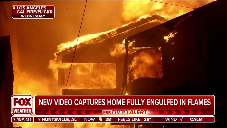 Embers still smolder among debris of destroyed homes in Malibu, CA