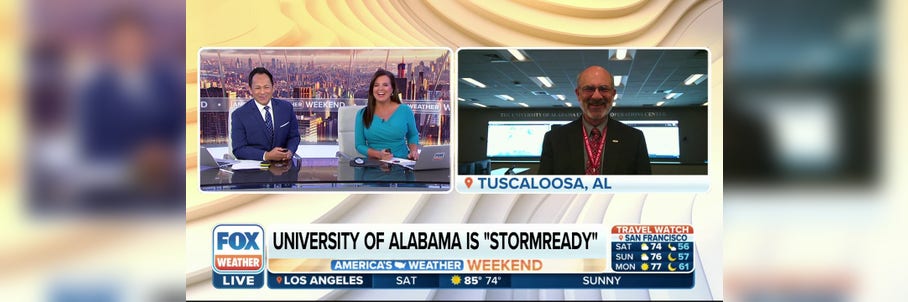 University of Alabama is 'StormReady'