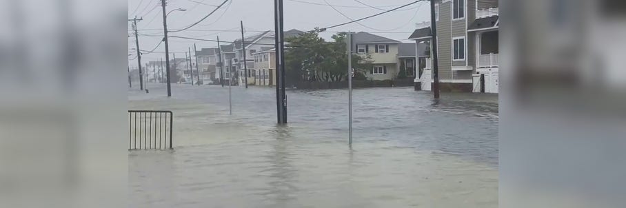 Remnants from Ian cause flooding across parts of New Jersey