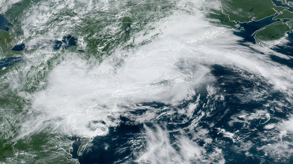 A time lapse satellite video showing the journey of Tropical Storm Henri. (Courtesy: NOAA)
