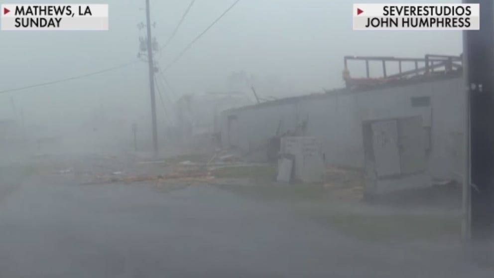 Damage in southern Louisiana from Hurricane Ida (Courtesy: John Humphress / SevereStudios)