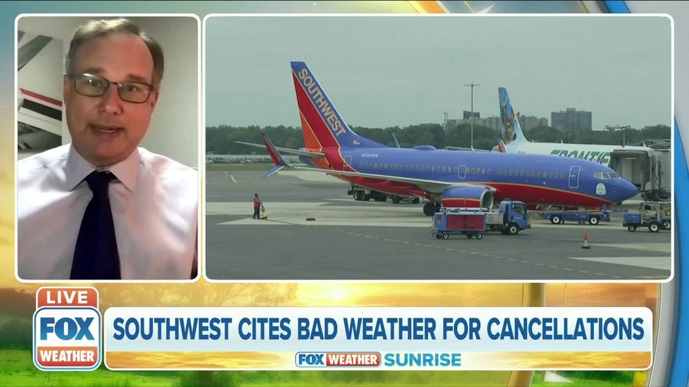 Aviation expert and meteorologist JP Dice explains how the weather affects airline operations.