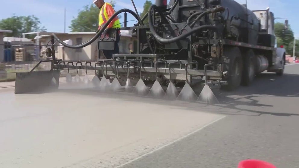 ‘Cool pavement’ technology is giving some much-needed help to the city of Phoenix by reducing heat in urban areas covered in asphalt, a study found.