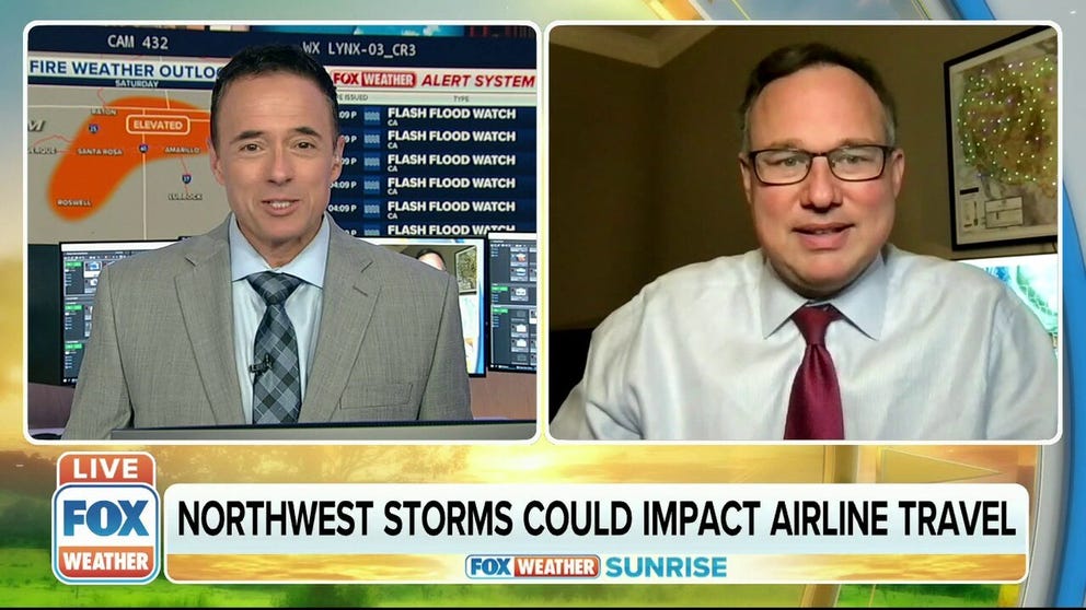 Concerns are growing on the current storm systems coming into the Pacific Northwest that will impact travel and the airline industry.