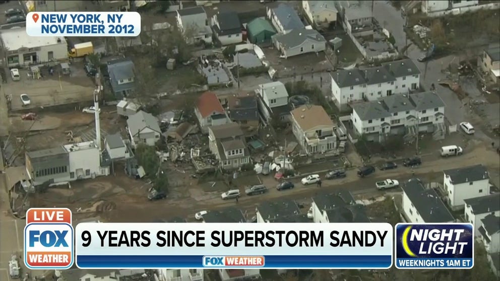 Joe Mangino, a Superstorm Sandy survivor, remembers the storm 9 years later.  