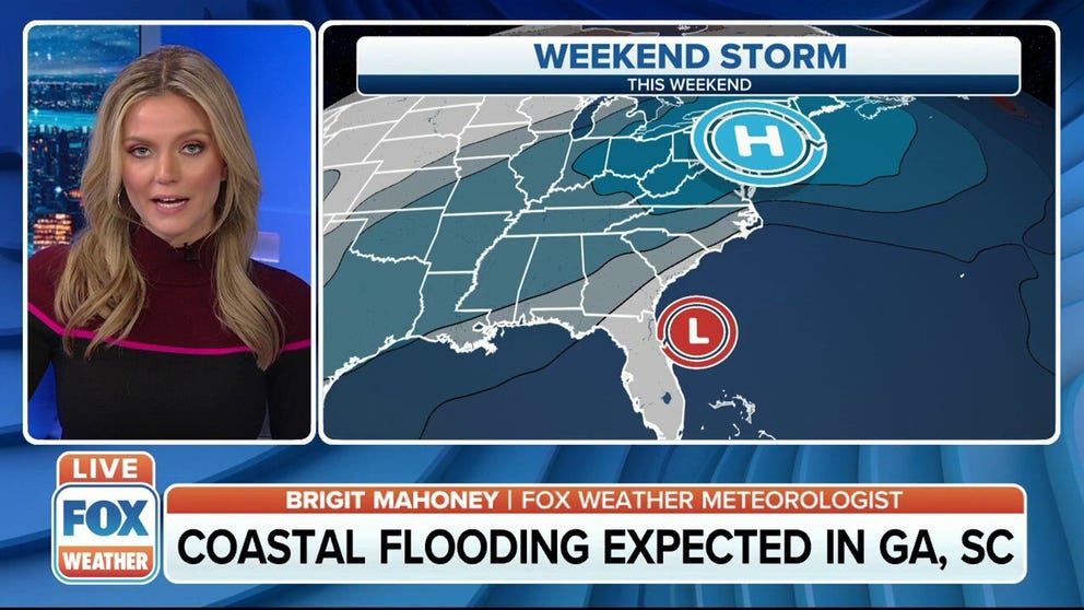 Coastal flooding is expected to continue through the weekend.