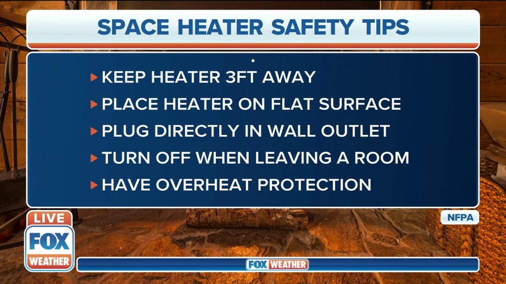 Bobby O'Brien, co-founder of New York Fire Consultants, explains how to properly and safely use space heaters during the winter. 