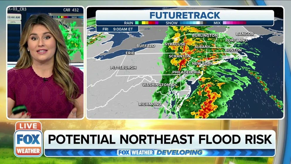 Northeast Faces Severe Weather, Flooding Threat As Front Moves Through ...