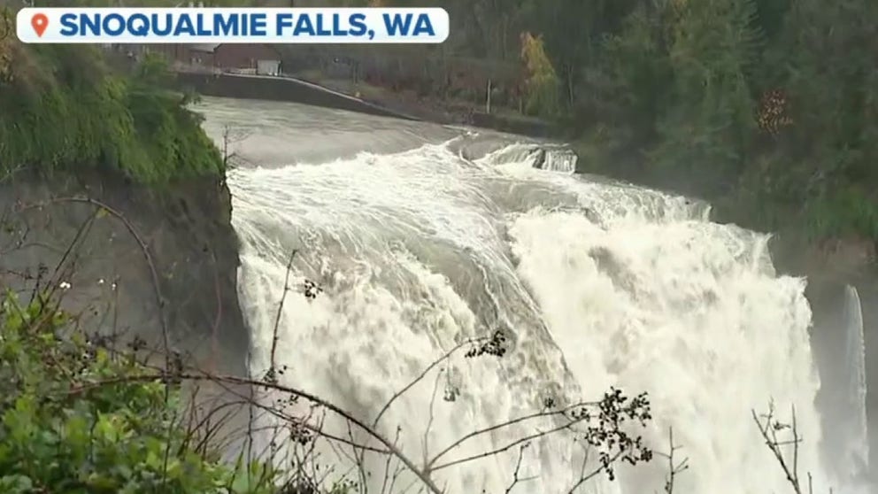 Significant rainfall in the Northwest has resulted in rising creeks, streams and rivers. 