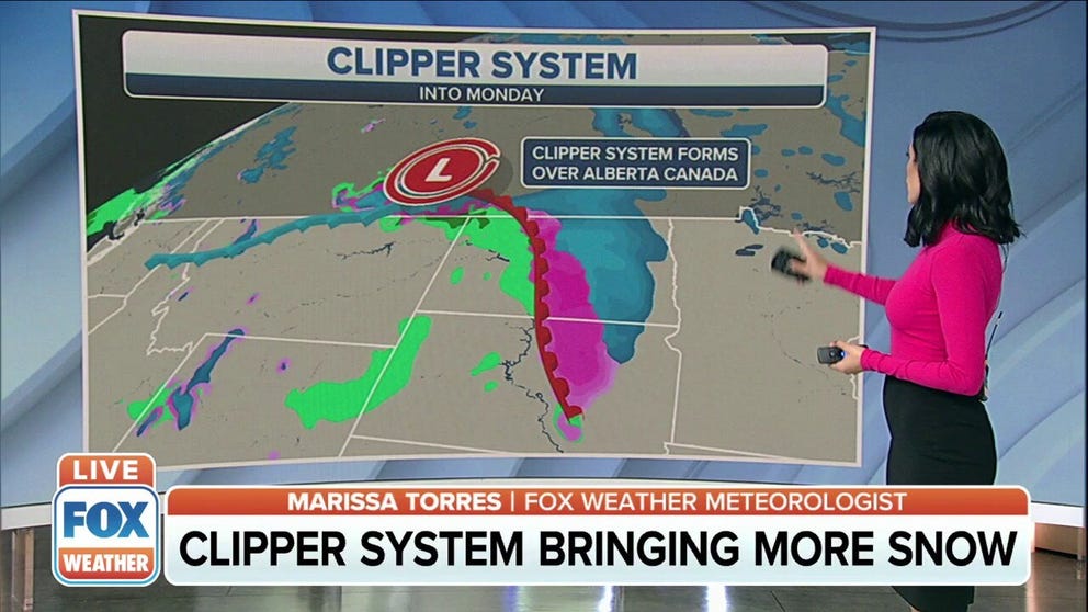 Clipper system from Canada may bring snow to Great Lakes | Latest ...