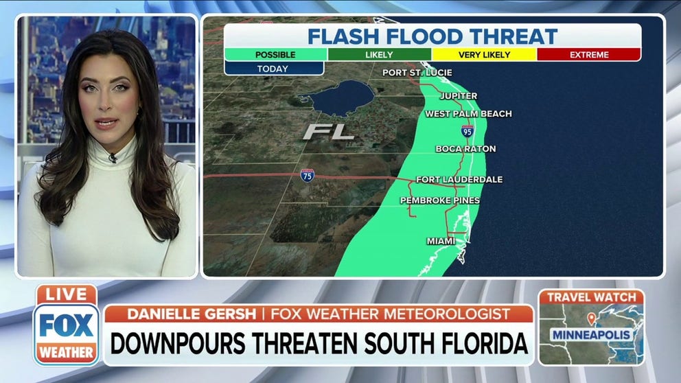 Heavy rain, wet roadways in South Florida | Latest Weather Clips | FOX ...