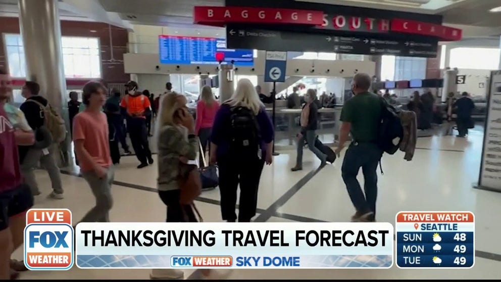 Thanksgiving travel rush already underway | Latest Weather Clips | FOX ...