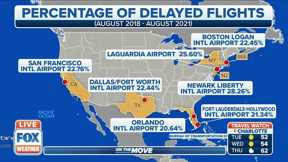 While thanksgiving travel troubles will be adding insult to injury, here are the worst airports for flight delays year-round. 