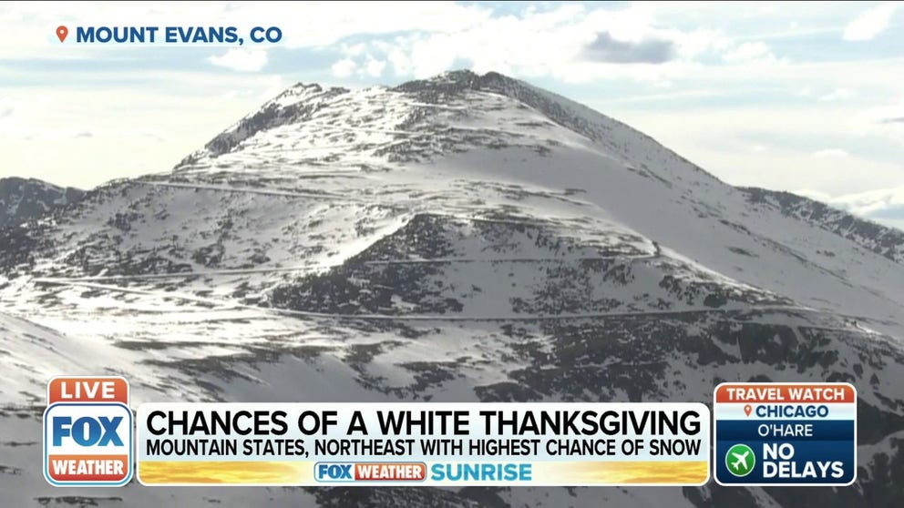 I'm dreaming of a white… Thanksgiving? That doesn't quite have the same ring as a white Christmas, but believe it or not, some parts of the U.S. actually have notable odds of seeing snow on Thanksgiving each year.