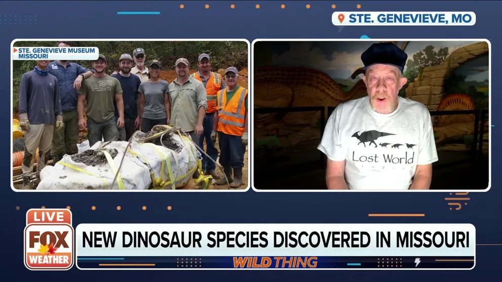 Paleontologist Guy Darrough joins to discuss his team's discovery of the Parrosaurus Missouriensis fossil in Missouri.