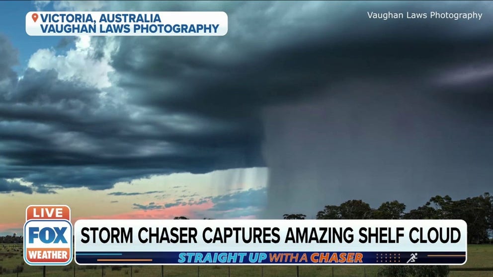 Australian Storm Chaser Vaughn Laws joins FOX Weather to discuss his passion for taking photos of the weather. #FOXWeather #StormChaser