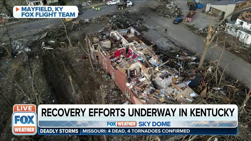 FOX Weather Correspondent Nicole Valdes spoke with John Gordon, a meteorologist with NWS Louisville, on how they are going about assessing the deadly tornado outbreak.