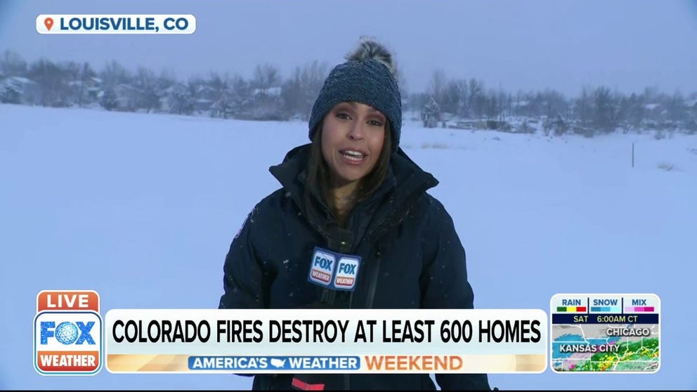 Roughly 30,000 people were forced to evacuate while the wildfires burned in northern Colorado. FOX Weather's Nicole Valdes has the latest update from Louisville.