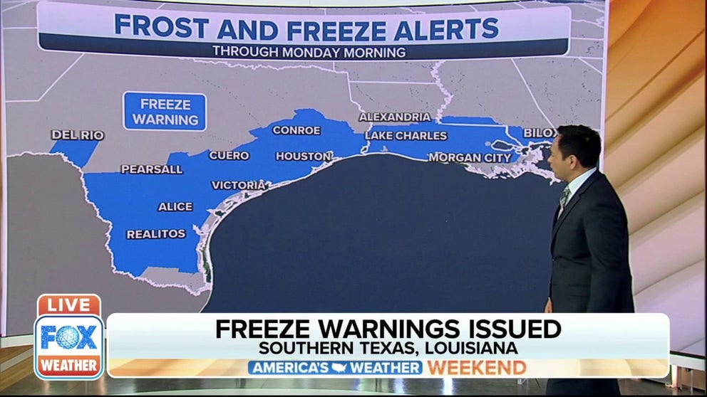 Cold Temperatures Extend From Northern US Into Texas, Louisiana | Fox ...