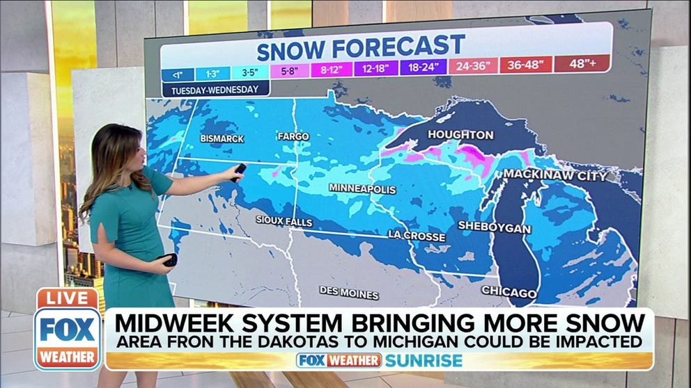 Midweek Alberta Clipper To Bring Next Round Of Snow To Upper Midwest ...