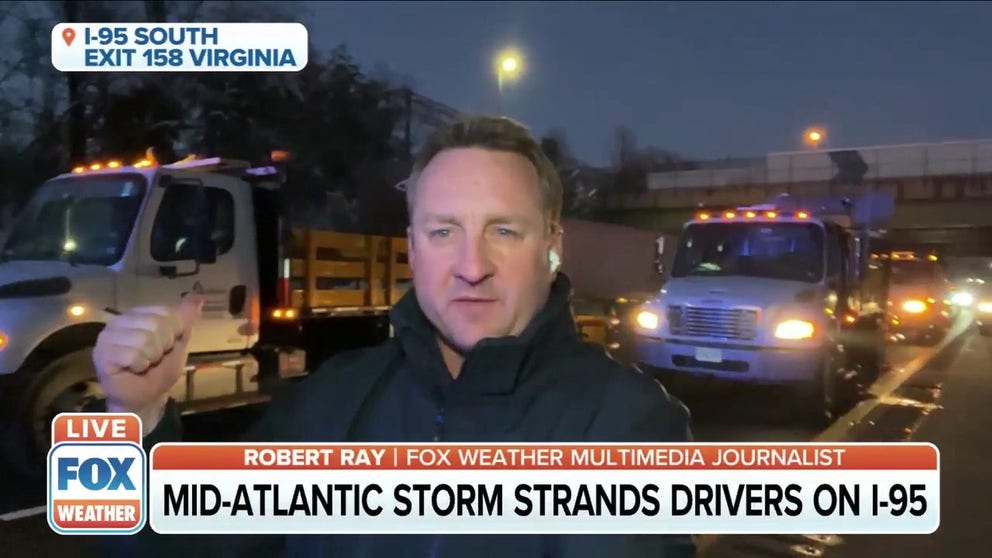 As drivers on I-95 brace for another hour stuck on the highway, Robert Ray reports that roads have begun to open, allowing motorists to slowly trickle out. While it is not over yet, it is a gleam of sunshine for drivers that have been trapped for over 20 hours.