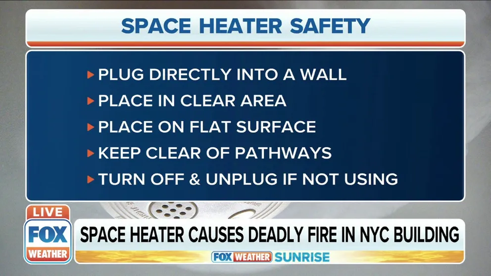 Chief John Murray, Chief Instructor at NYC Fire Museum and Education Center, talks the importance of properly using a space heater inside your home. 