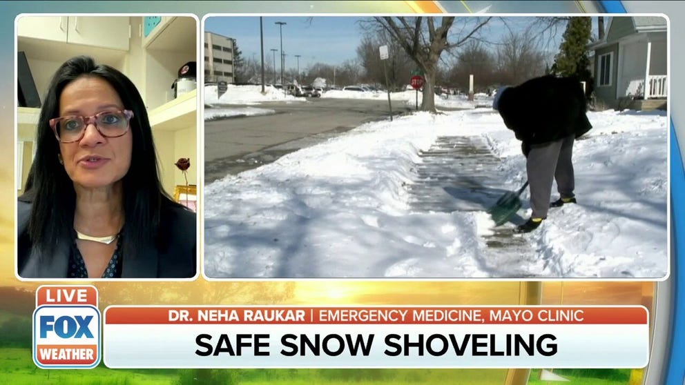 Dr. Neha Raukar explains the dangers we could possibly face while shoveling snow. 