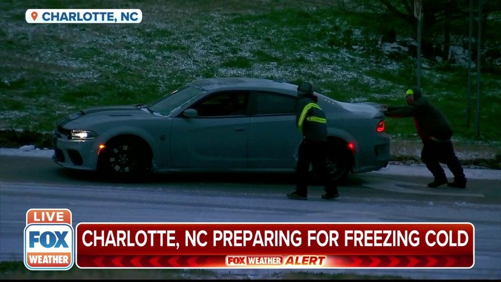 Chief Robert Graham, of the Charlotte Emergency Management Office, speaks with FOX Weather about how the city has been preparing for the major winter storm affecting the region.