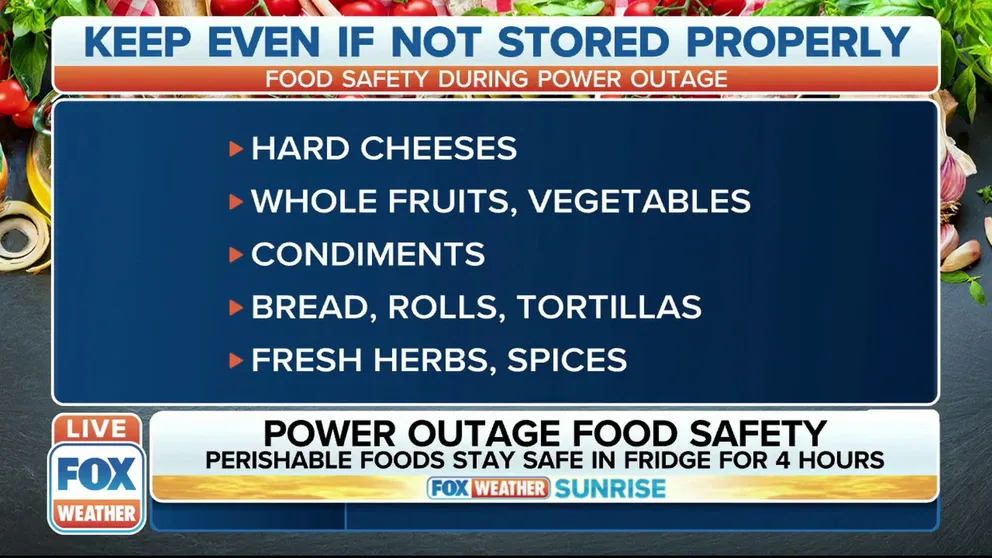 Meredith Carothers, Technical Information Specialist with the Food Safety and Inspection Service at the USDA, explains why you shouldn't store food outside the refrigerator during winter power outages. 